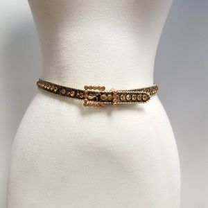COPY - Western Style Crystal Belt in Leopard Print